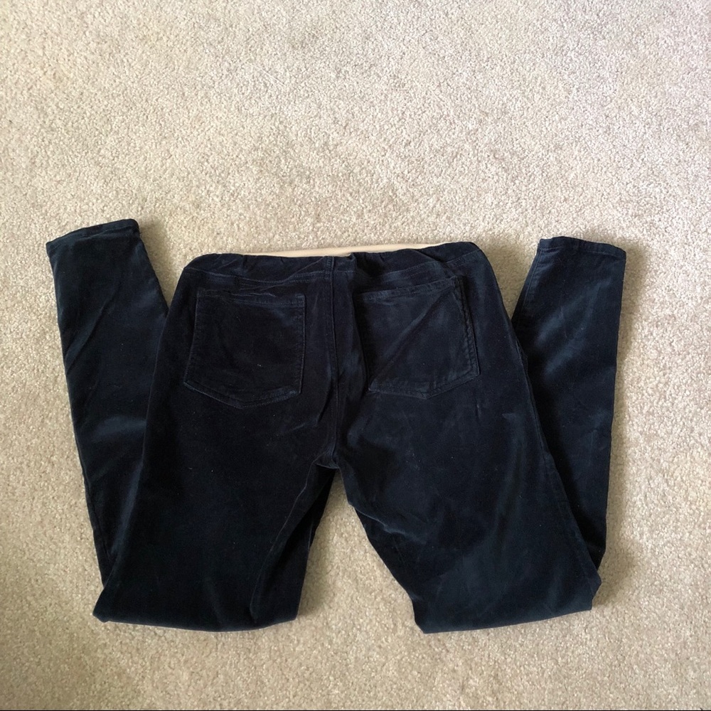 A Pea in the Pod Velvet Maternity Jeggings
